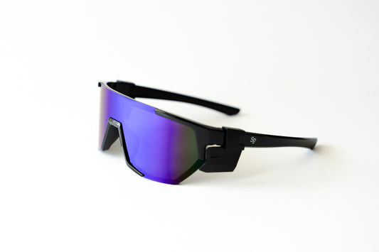 Purps' Sport Glasses - PURPLE/BLUE