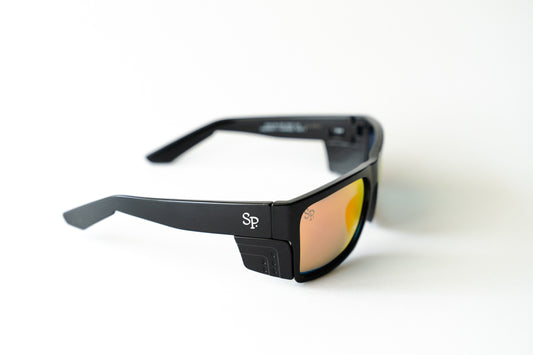 Blood Orange Dad Glasses - ORANGE/RED