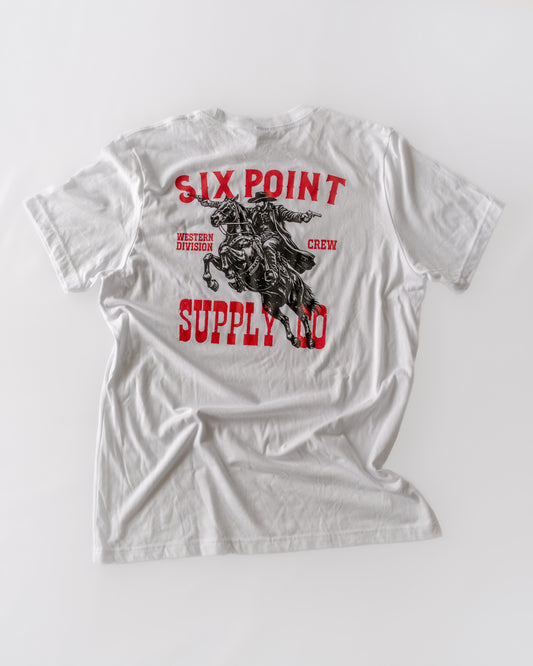 Cowboy - TEE - White