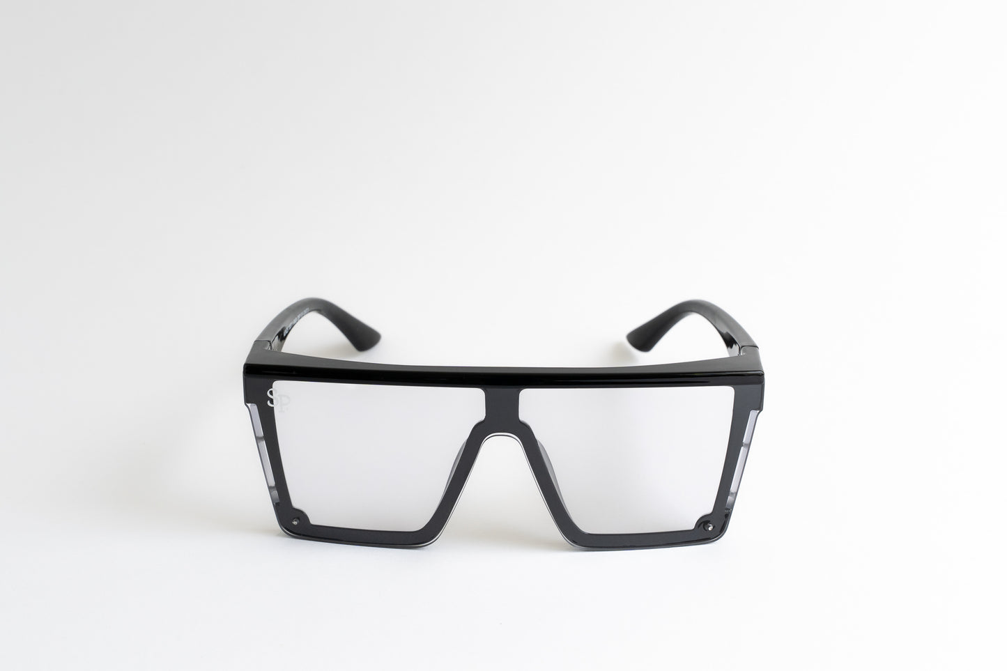 Clears On Black Safety Glasses - PHOTOCHROMIC/CLEAR LENS - BLACK FRAME