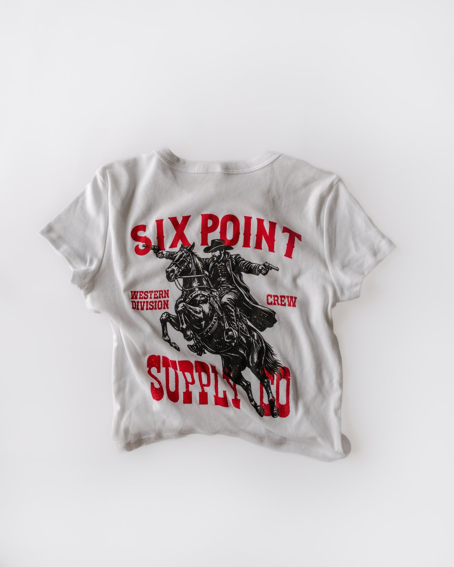 Cowboy - Crop Top (Baby Tee)