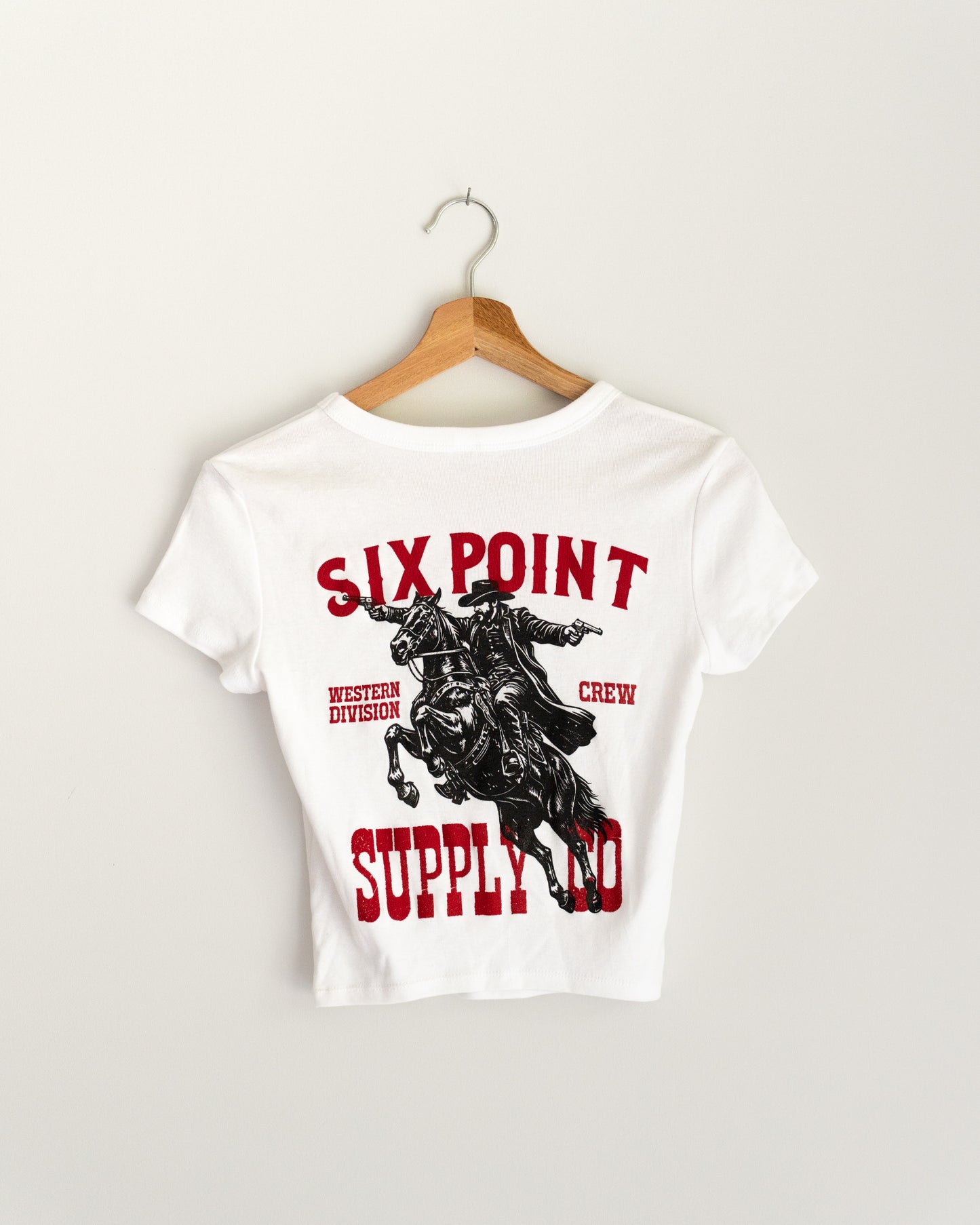 Cowboy - Crop Top (Baby Tee)