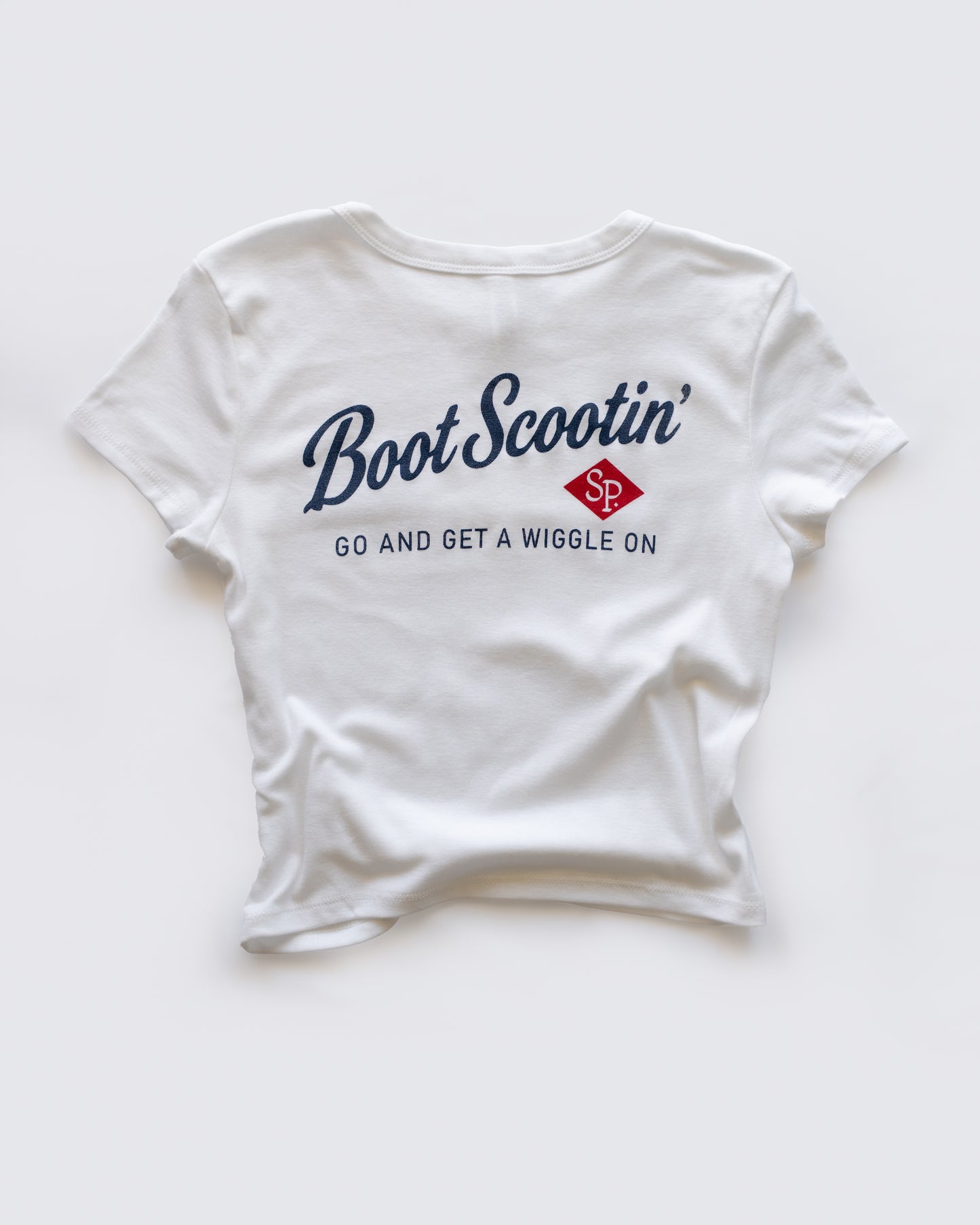 Boot Scootin' - Crop Top (Baby Tee)