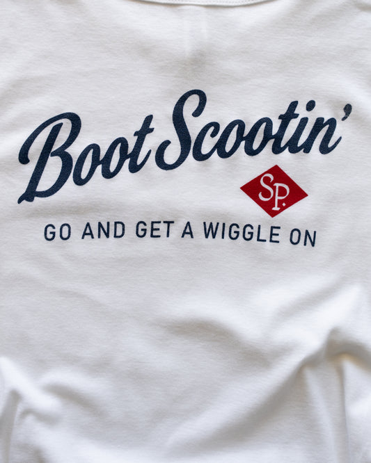 Boot Scootin' - Crop Top (Baby Tee)