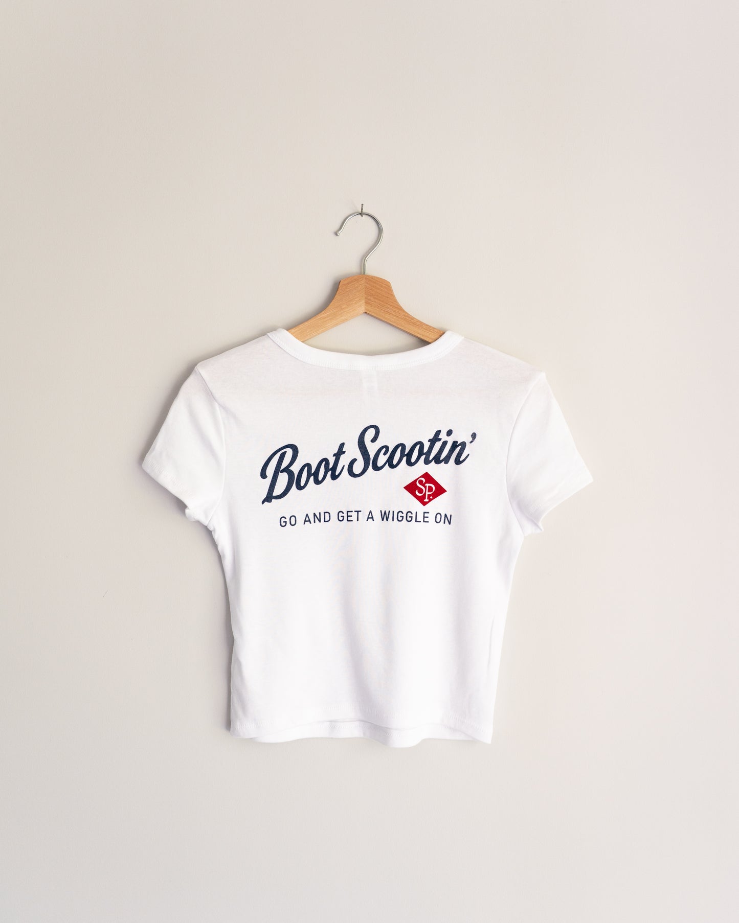 Boot Scootin' - Crop Top (Baby Tee)